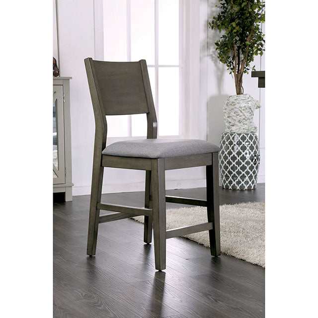 Anton Gray/Light Gray Counter Height Chair (Set of 2) - Image 2