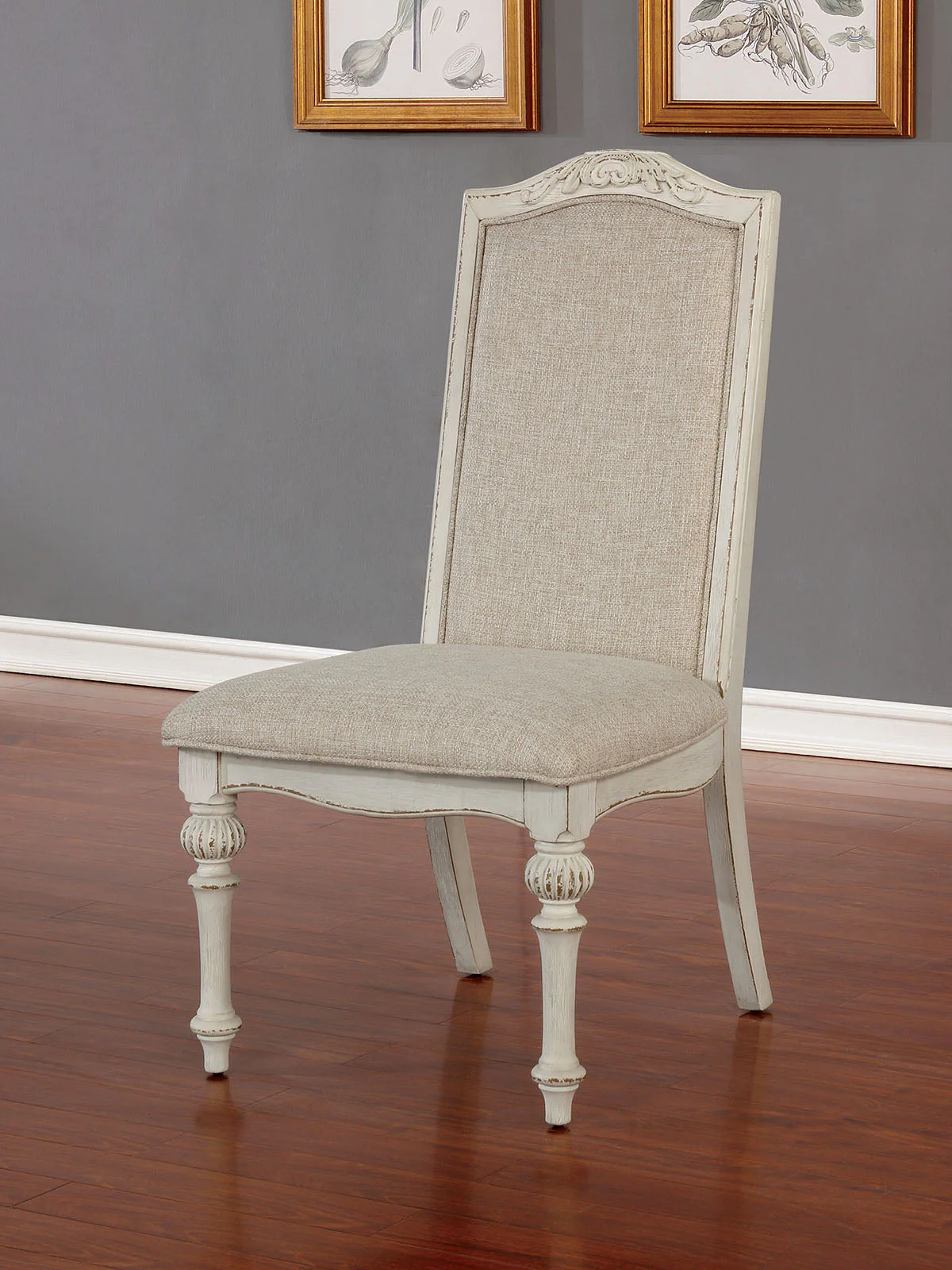 Arcadia Antique White 7 Pc. Dining Room Set - Image 5