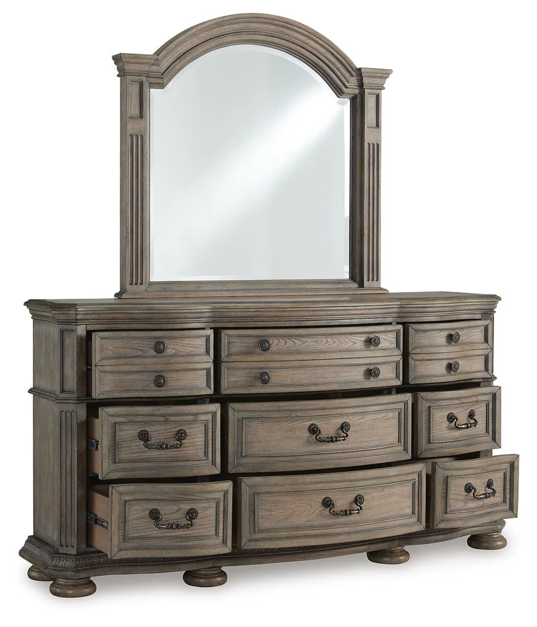Ardenfield Upholstered Sleigh Bed Bedroom Set - Image 10