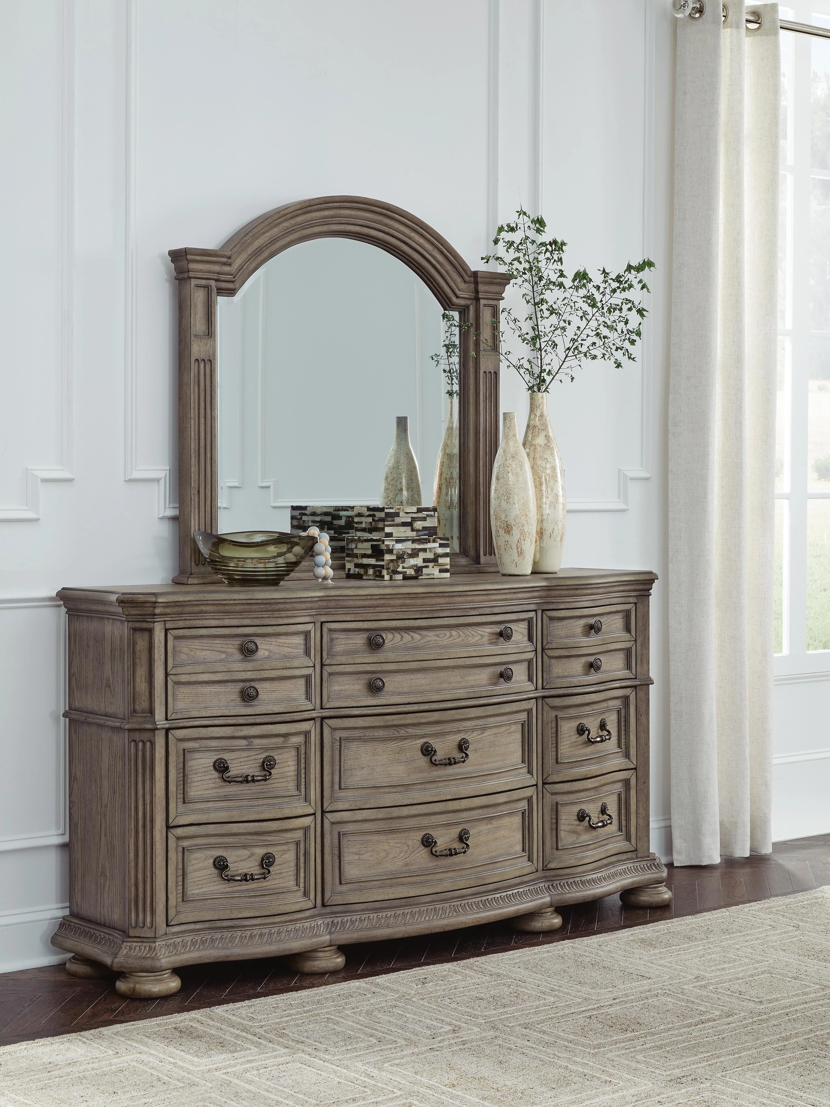 Ardenfield Upholstered Sleigh Bed Bedroom Set - Image 20
