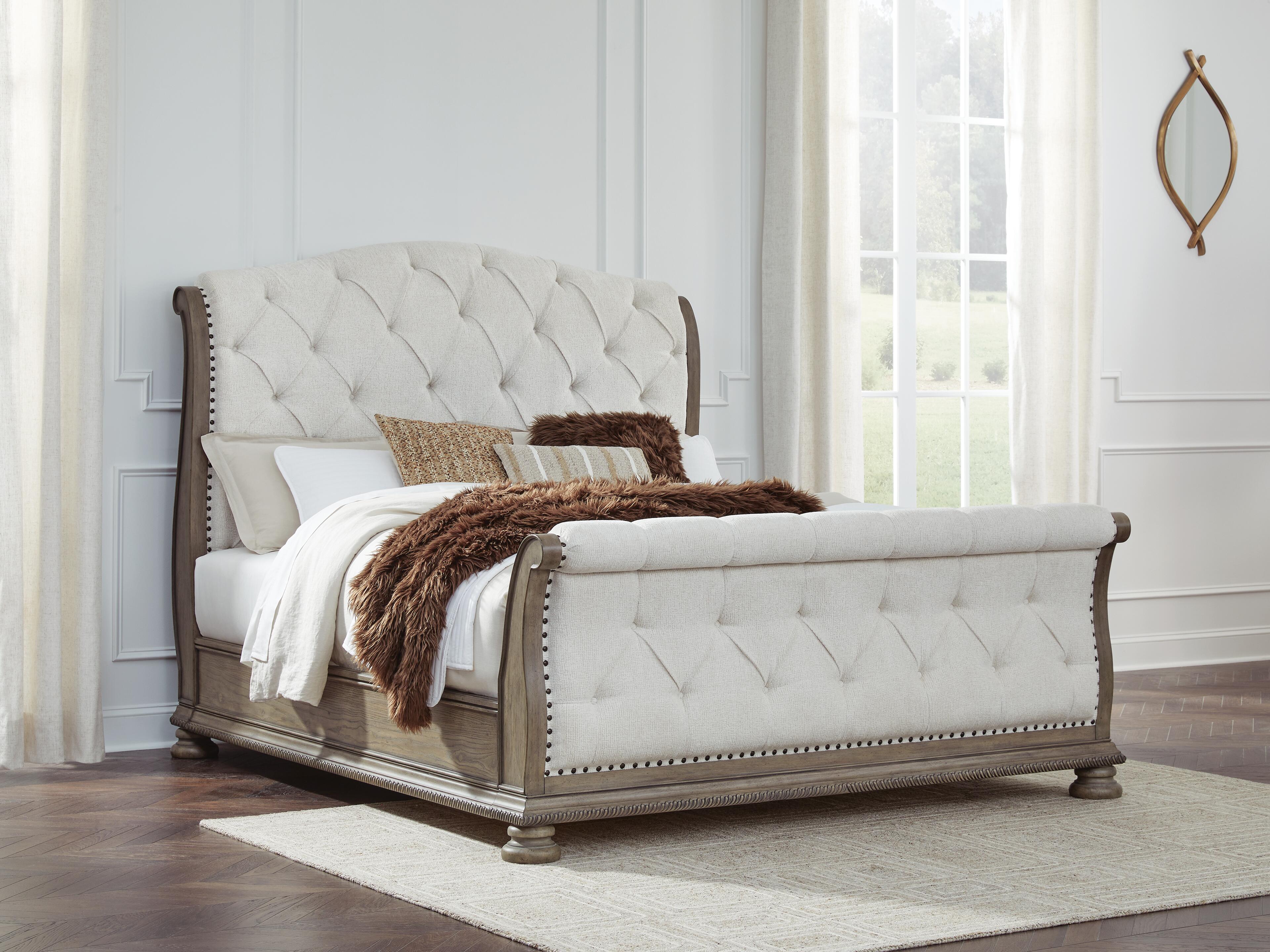 Ardenfield Upholstered Sleigh Bed Bedroom Set - Image 23