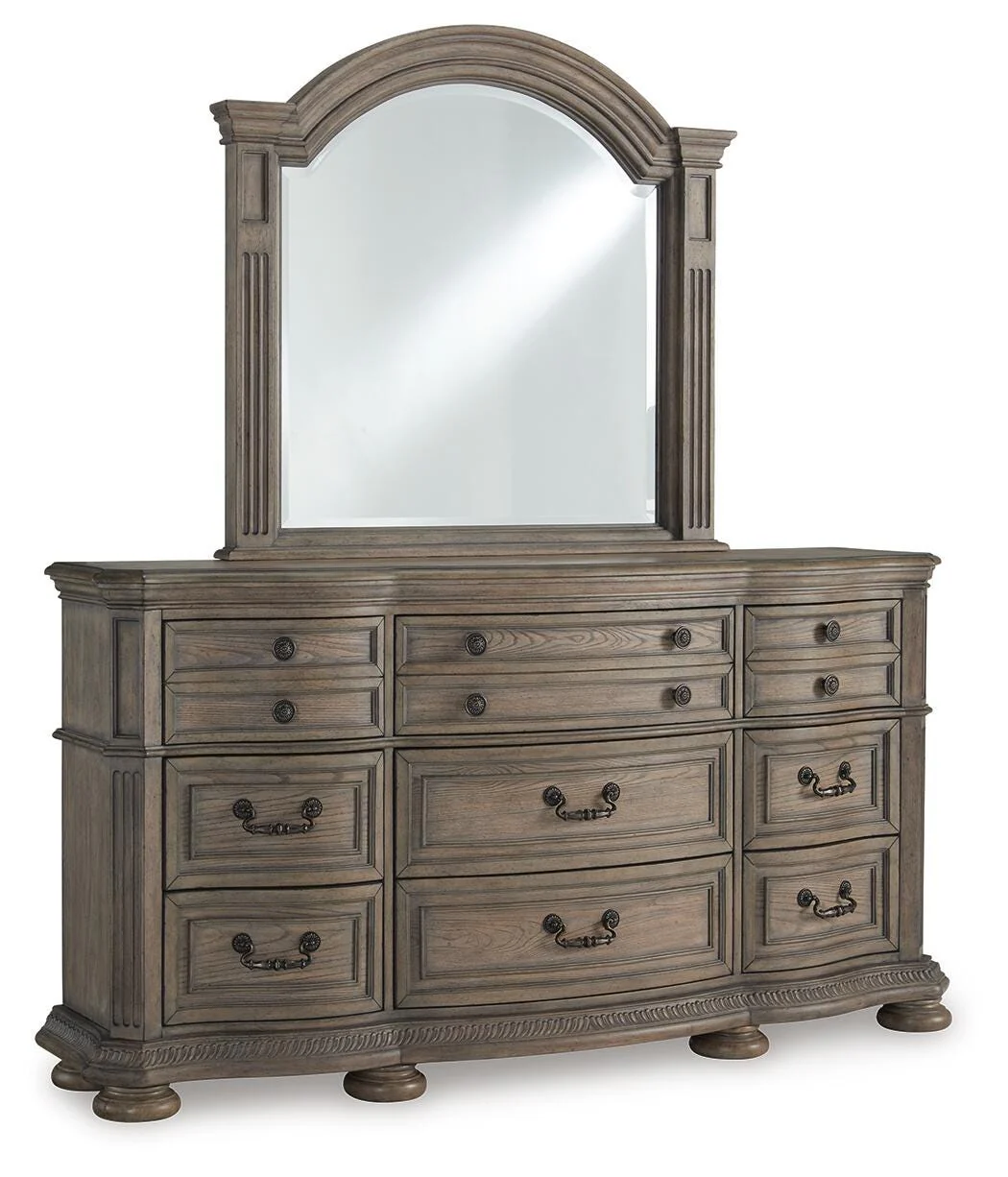 Ardenfield Upholstered Sleigh Bed Bedroom Set - Image 9