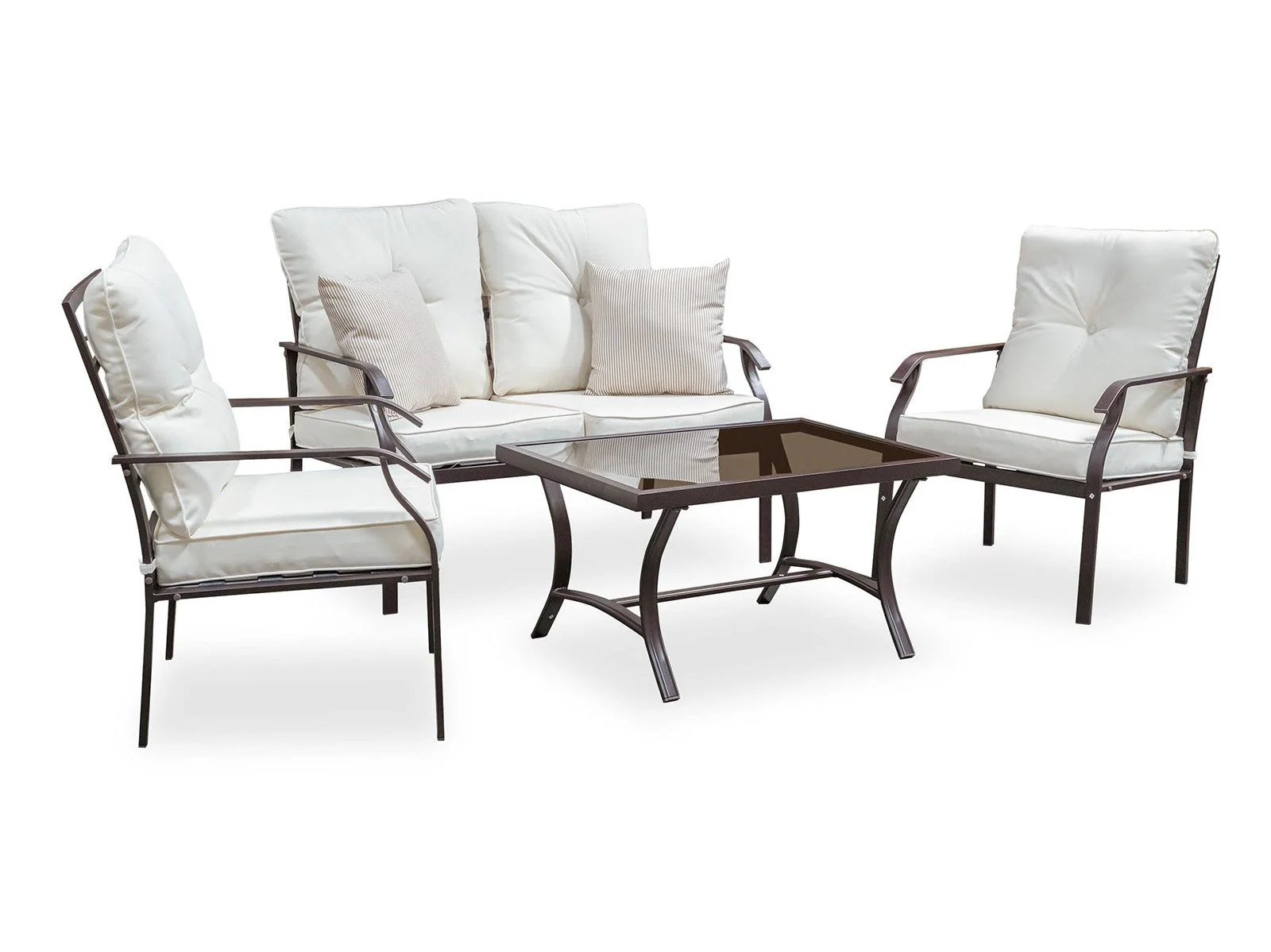 Arezzo Beige 4 Pc. Outdoor Conversation Set