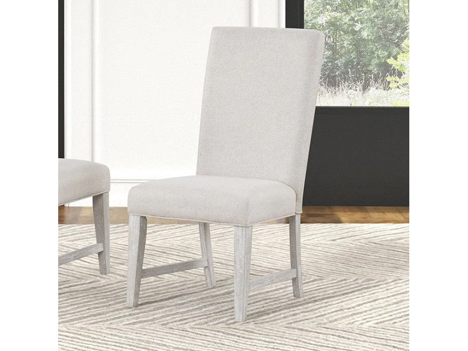 Argenthart Light Gray 7 Piece Dining Set - Image 2