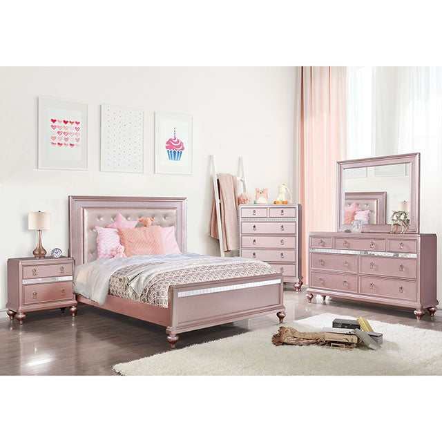 Ariston Rose Gold Full Bed - Image 2