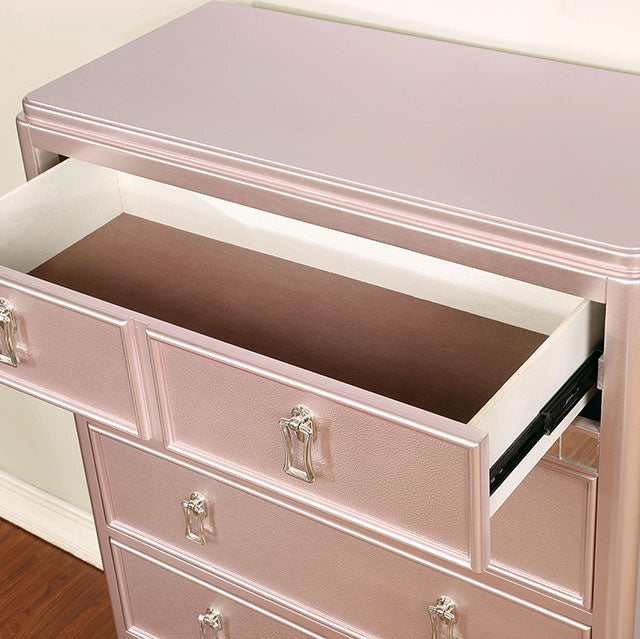 Ariston Rose Gold Full Bed - Image 3