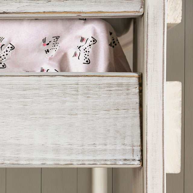 Arlette White T/T Bunk Bed - Image 3