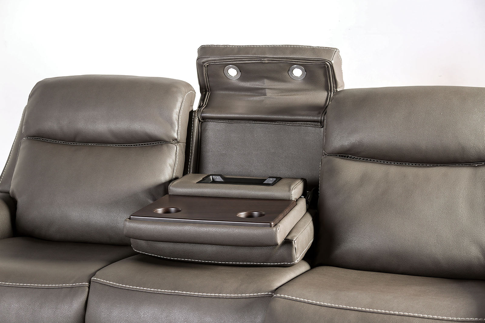 Artemia Gray Power Reclining Sofa - Image 3