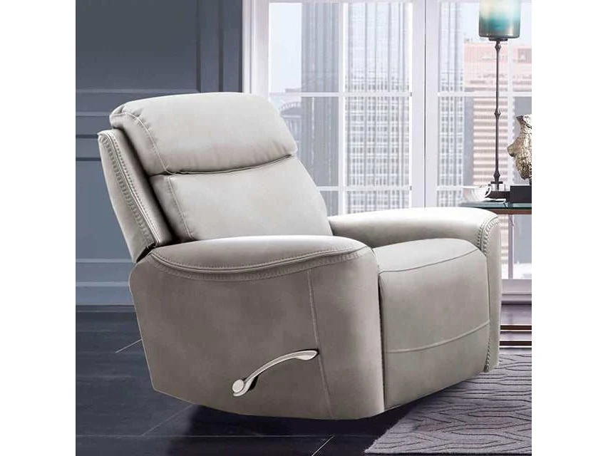 Artemia Light Taupe Power Recliner