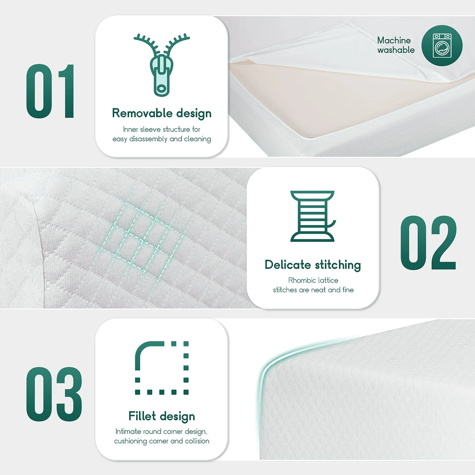 Artemisia 6" Memory Foam Mattress - Image 4