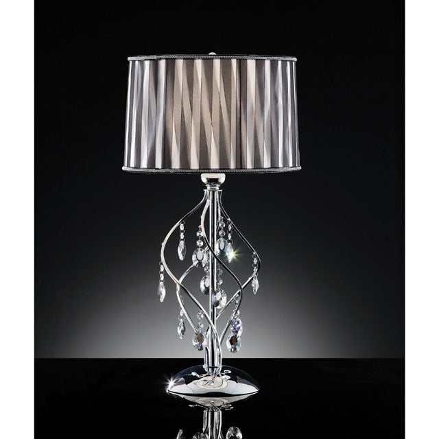 Arya Black/Chrome Table Lamp - Image 2