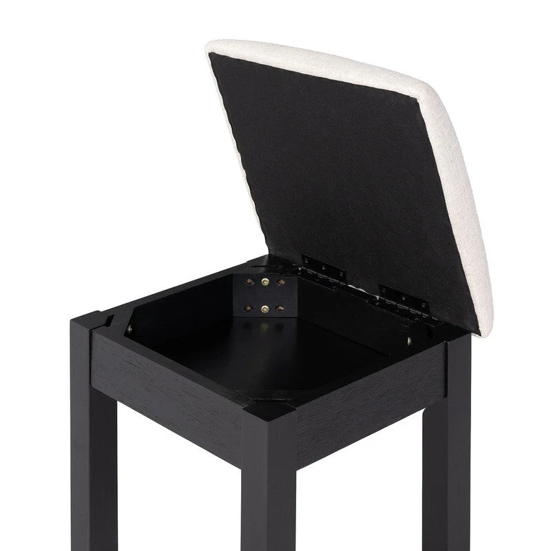 Ashbourne Black Vanity w/ Stool - Image 5