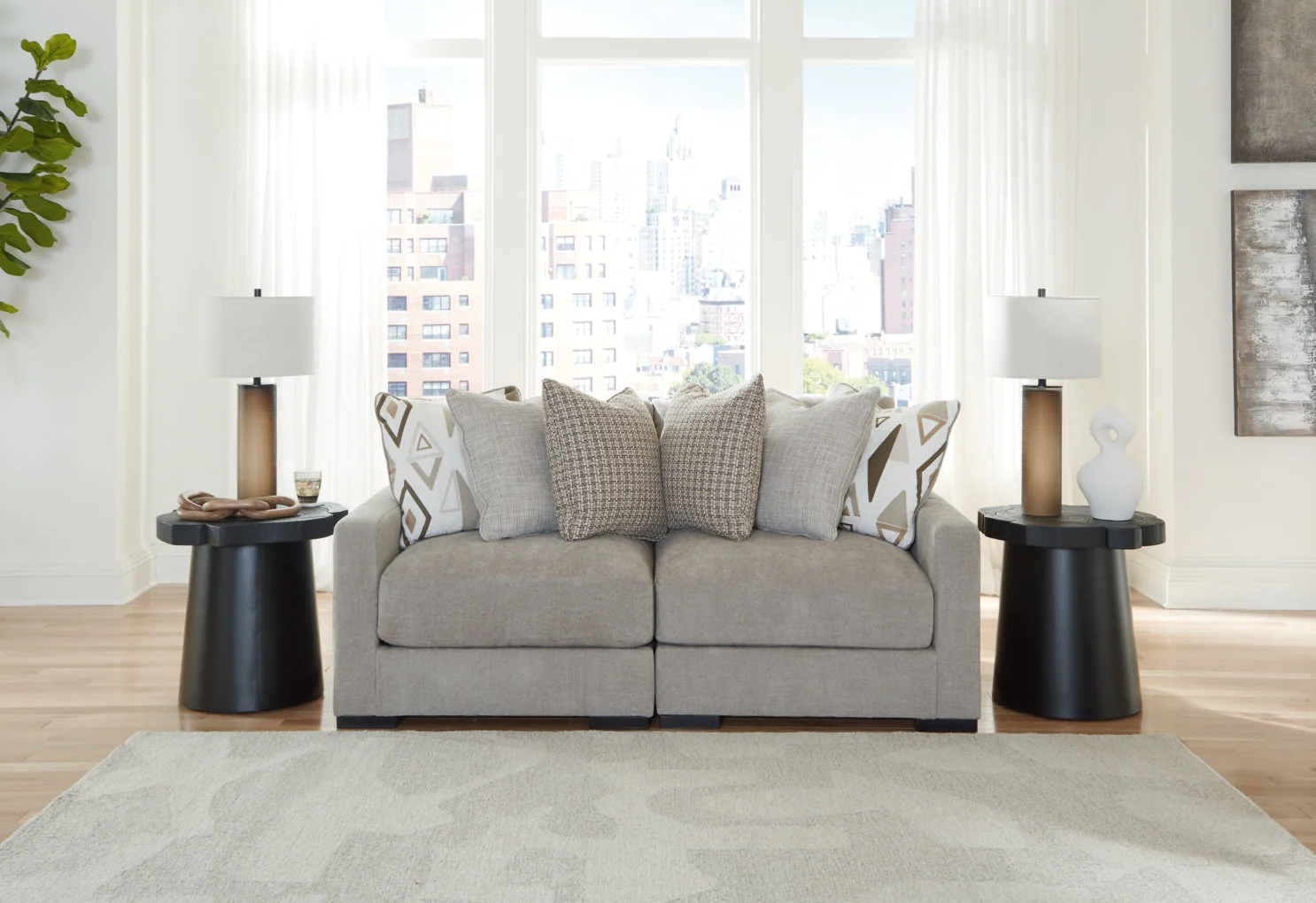 Aslan Court 2-Piece Loveseat - Image 2