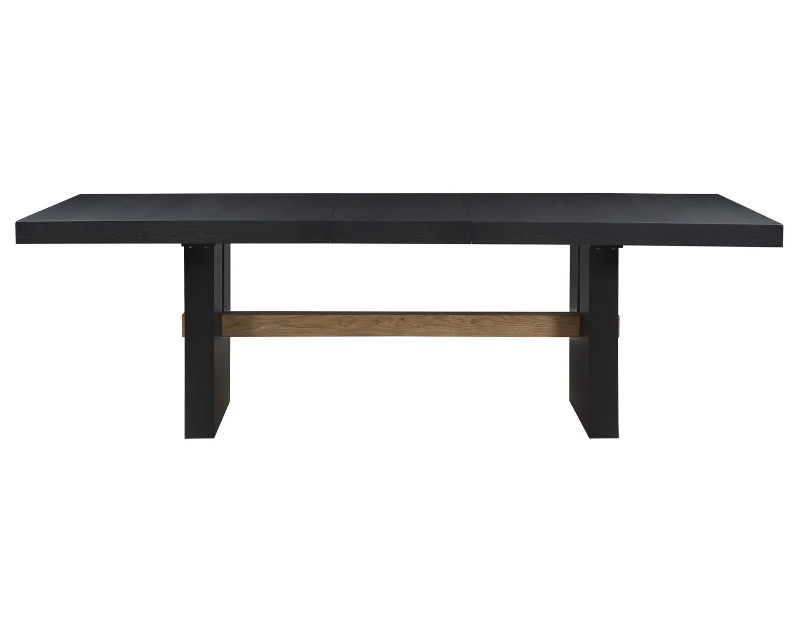 Aubrey 78-96″ Table With 18" Leaf in Black - Image 5