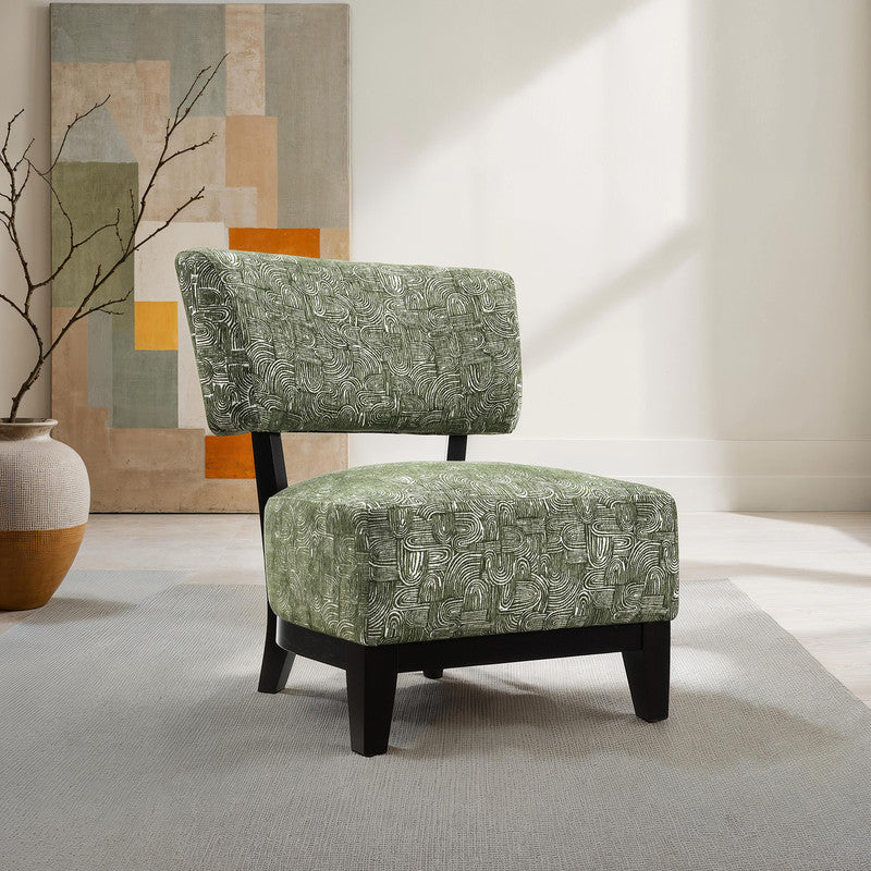Aveni Green Accent Chair - Image 2