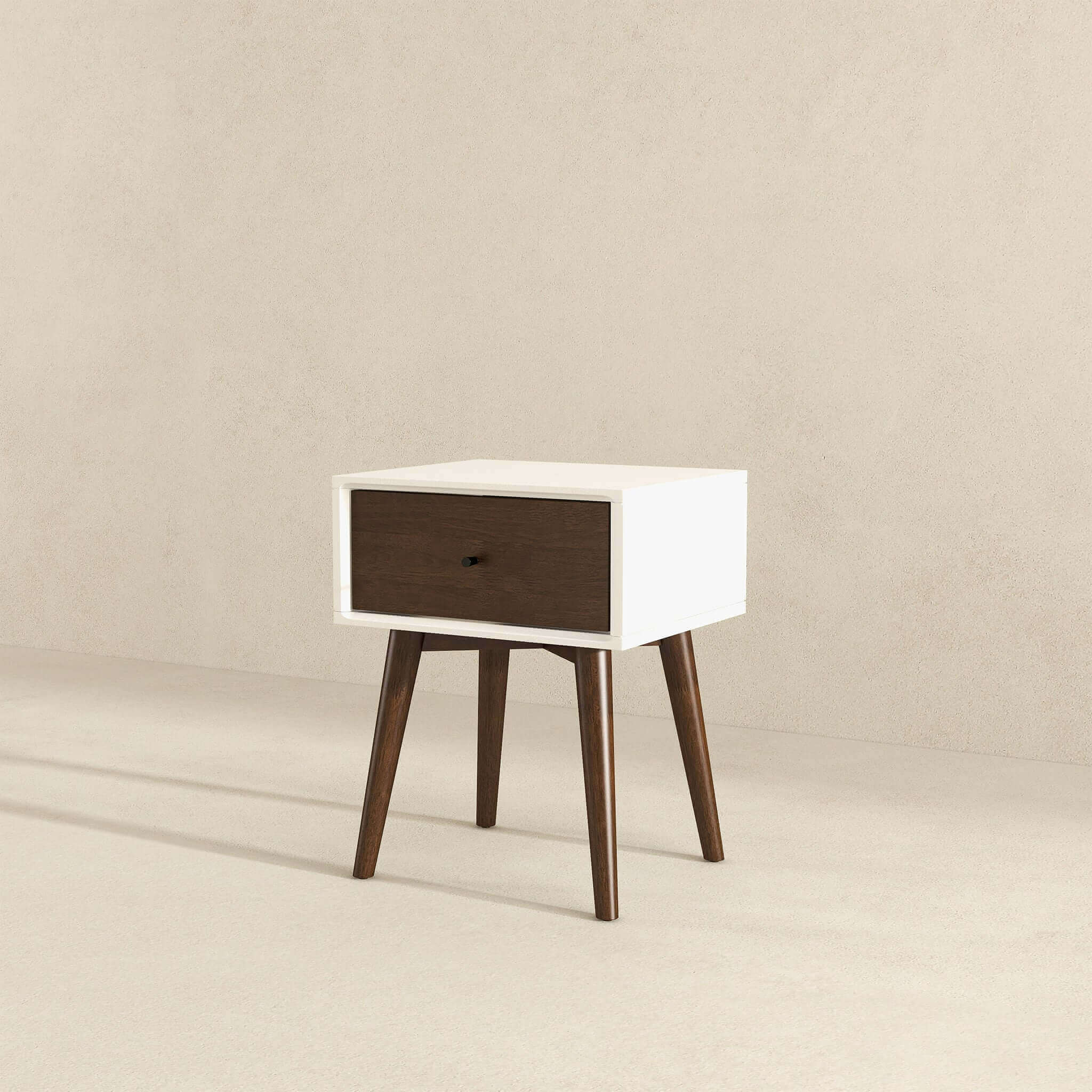Avery Solid Wood Night Stand 1 Drawer - Image 4