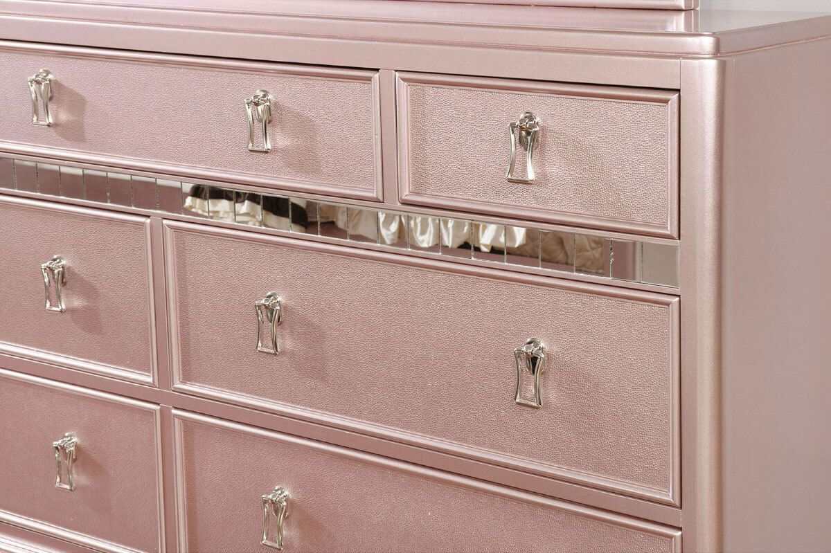 Avior Rose Gold Dresser - Image 2