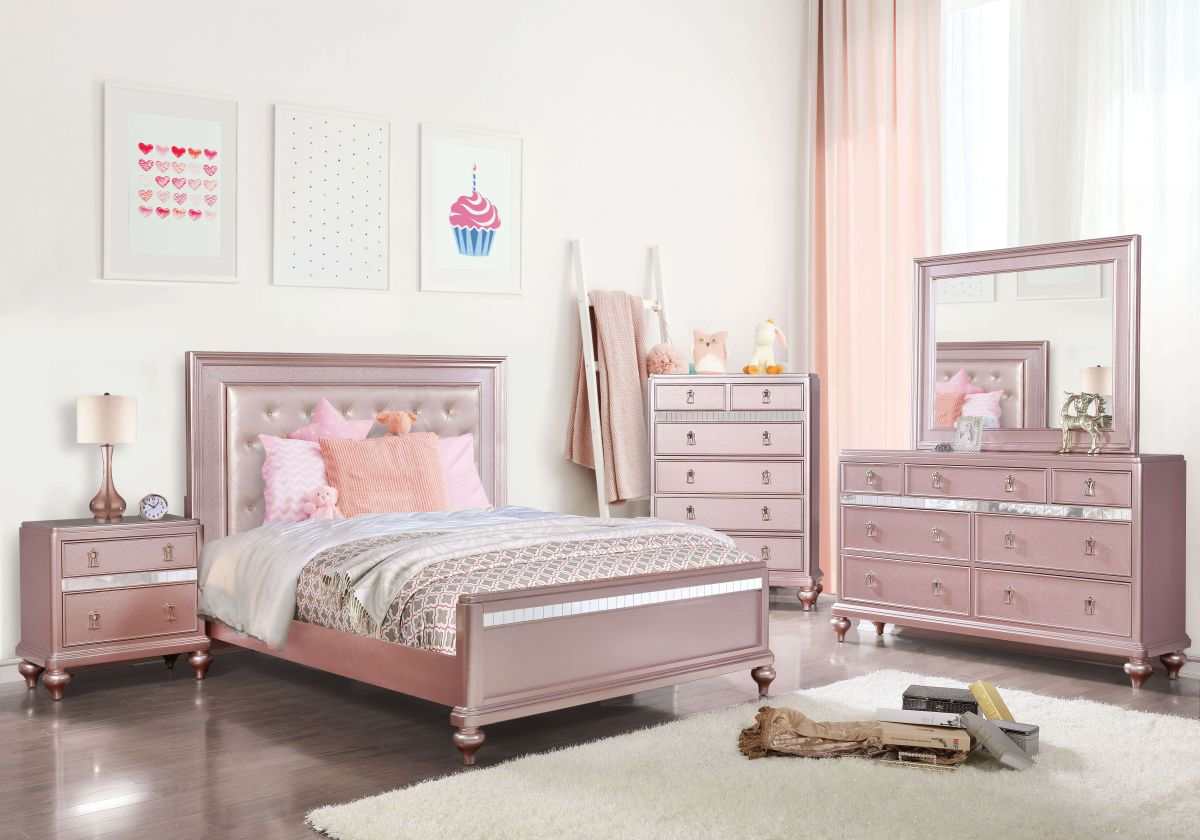 Avior Rose Gold Dresser - Image 3