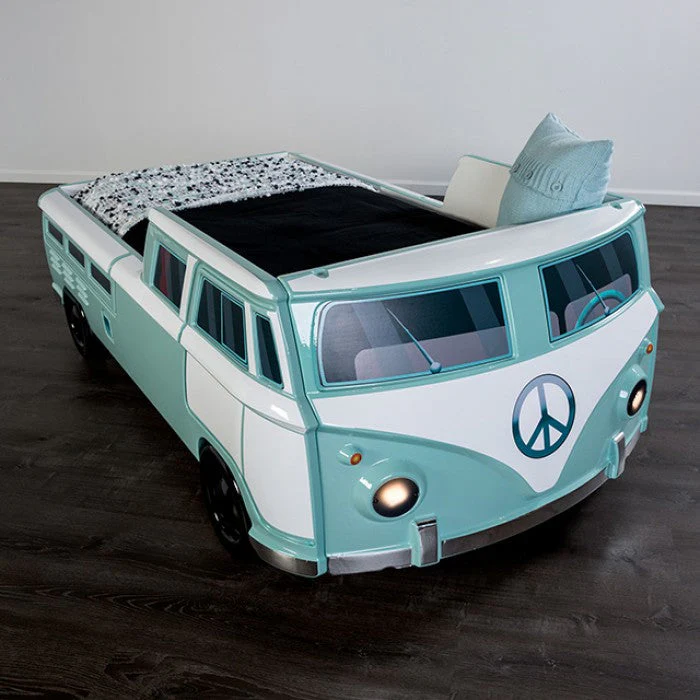 Axel Teal Bus Bed - Image 3