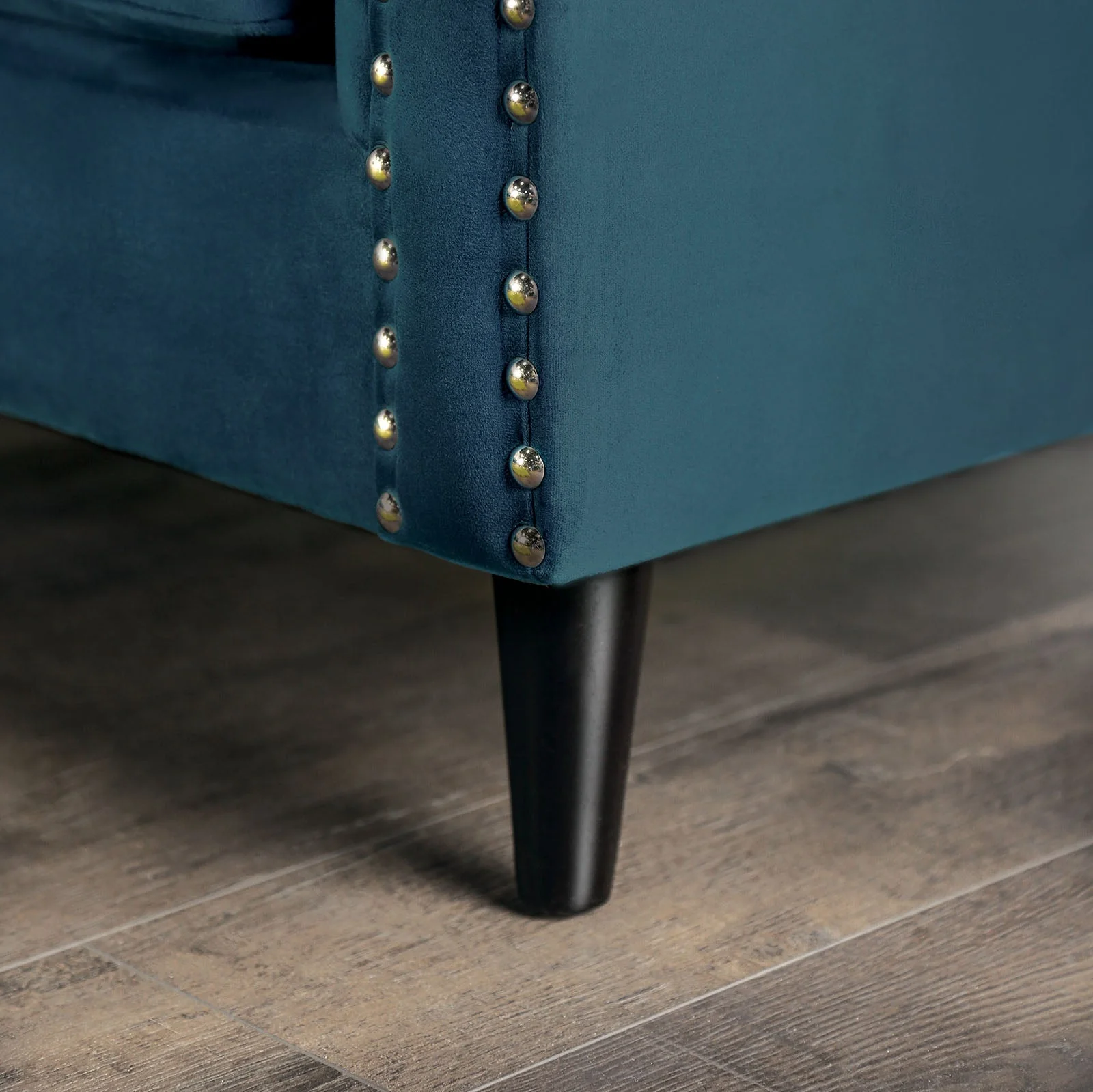 Azuletti Dark Teal/Apple Green Sofa - Image 3