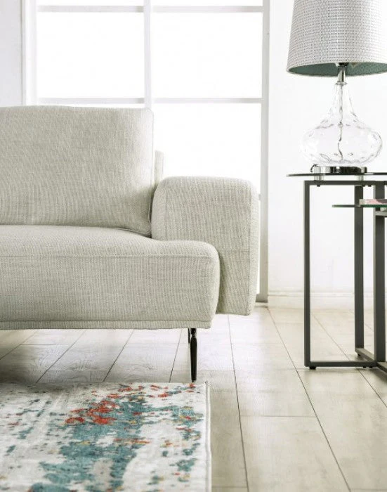 Baerum Light Gray Left Chaise Sectional - Image 4