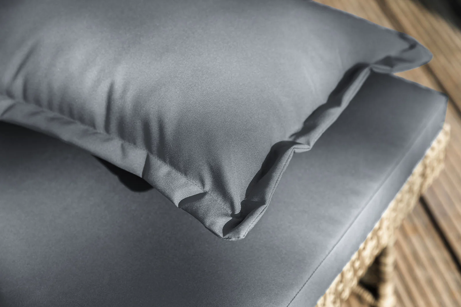 Bahia Tobago Brown/Dark Gray Outdoor Chaise Lounge - Image 4