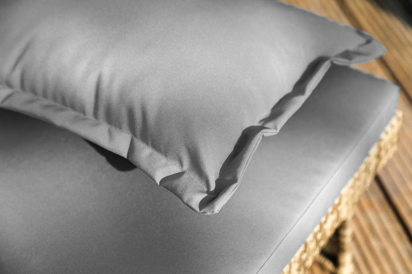 Bahia Tobago Gray Outdoor Chaise Lounge - Image 3