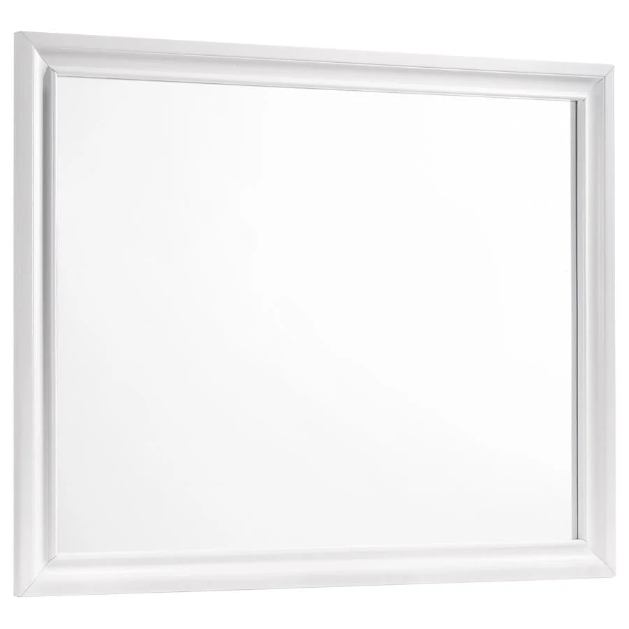 Barzini Dresser Mirror White - Image 2
