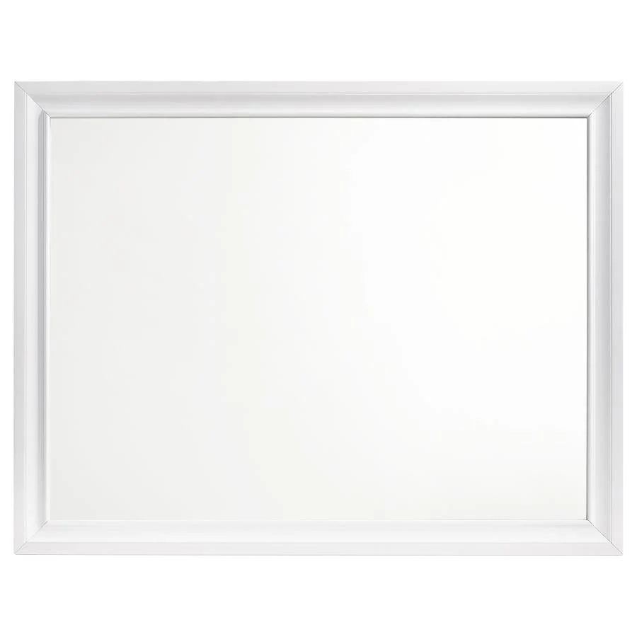 Barzini Dresser Mirror White - Image 3