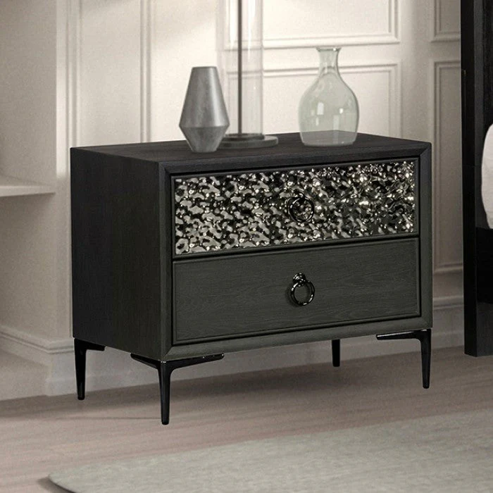 Bashford Espresso Queen 5 Piece Bedroom Set w/2 Nightstands - Image 8