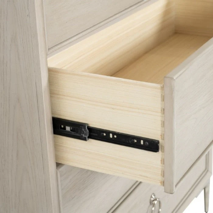 Bashford Natural Oak Queen 5 Piece Bedroom Set w/Chest - Image 7