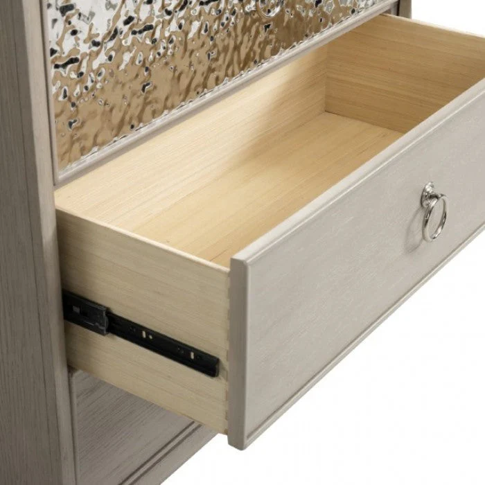 Bashford Natural Oak Queen 5 Piece Bedroom Set w/Chest - Image 8