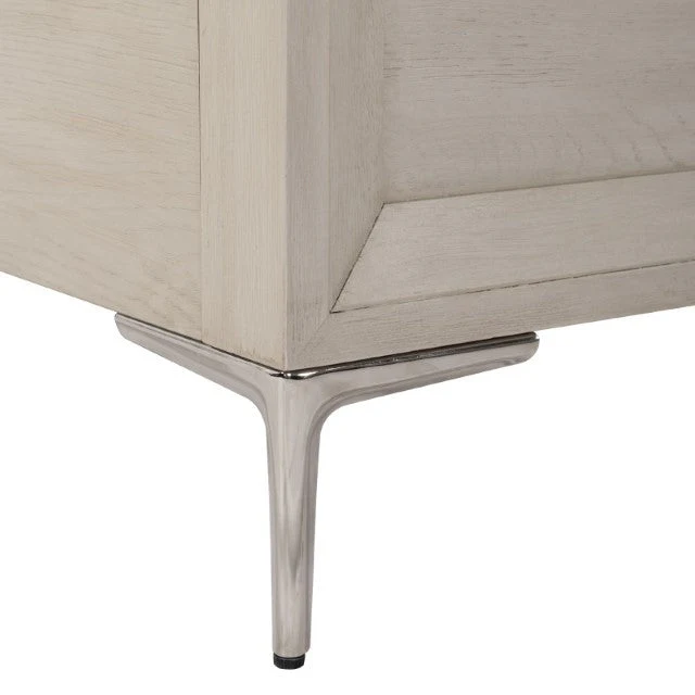 Bashford Natural Oak Queen Bed - Image 6