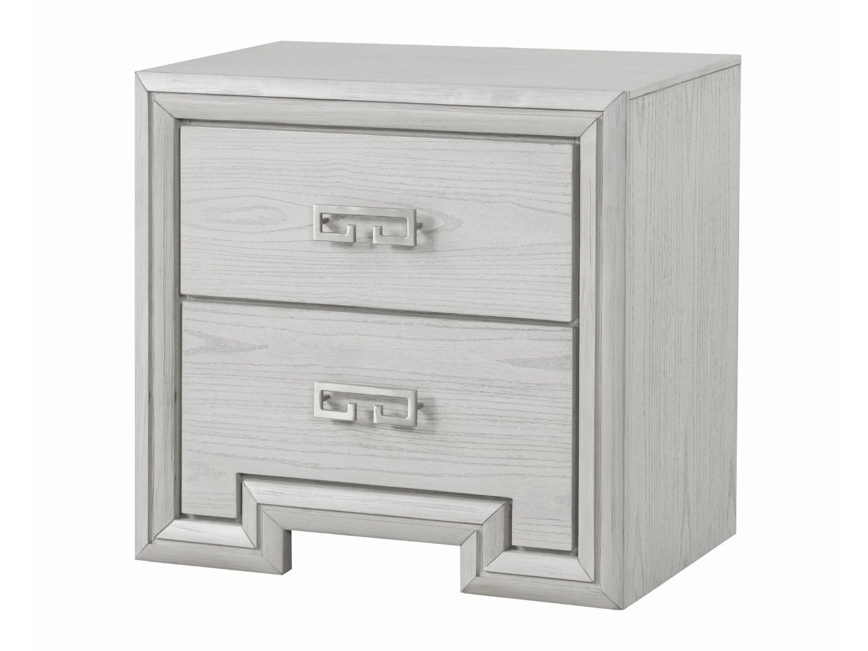 Basilone White Nightstand