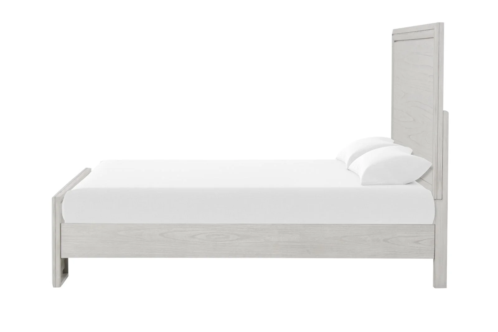 Basilone White Queen Bed - Image 3