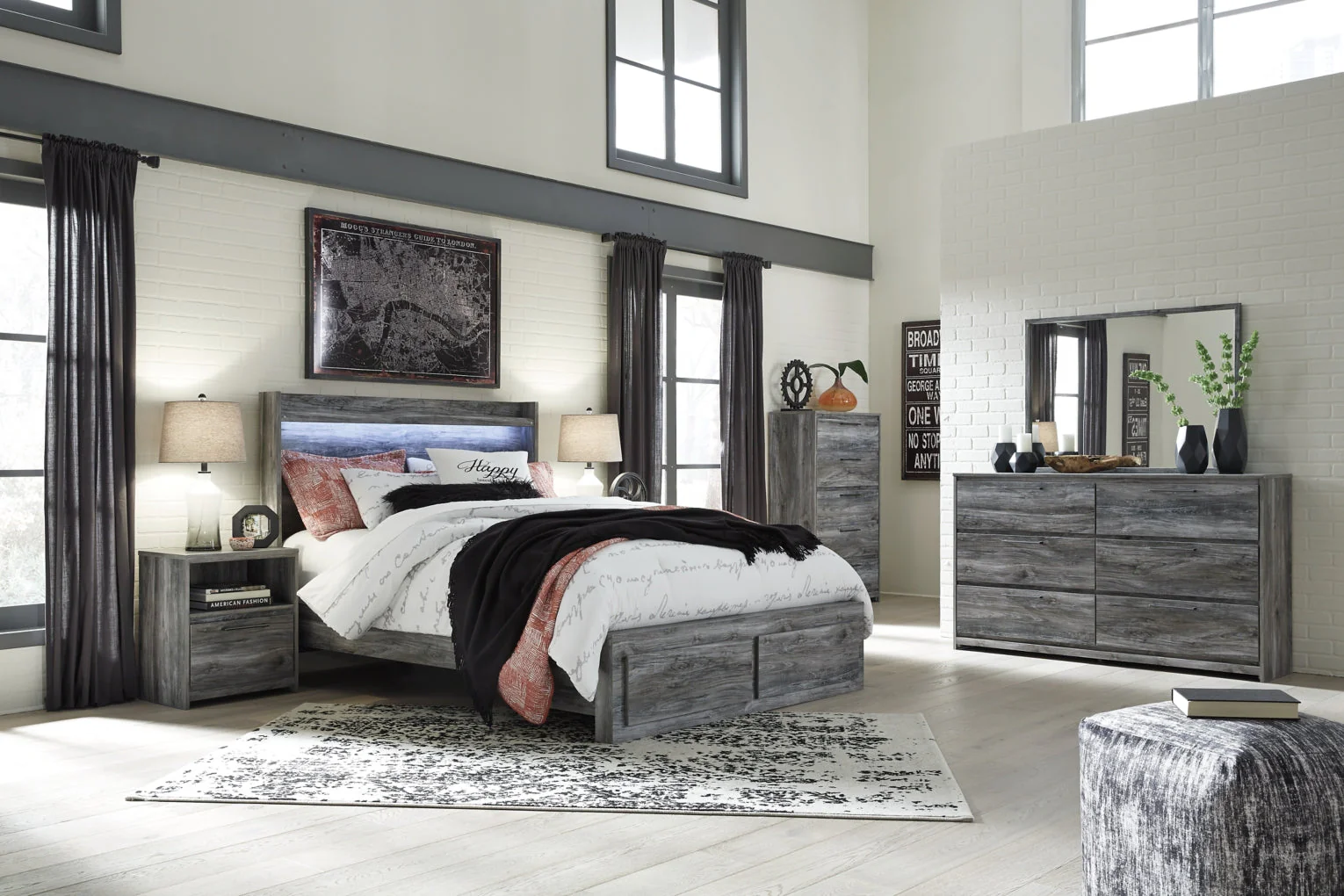 Baystorm One Drawer Night Stand - Image 15