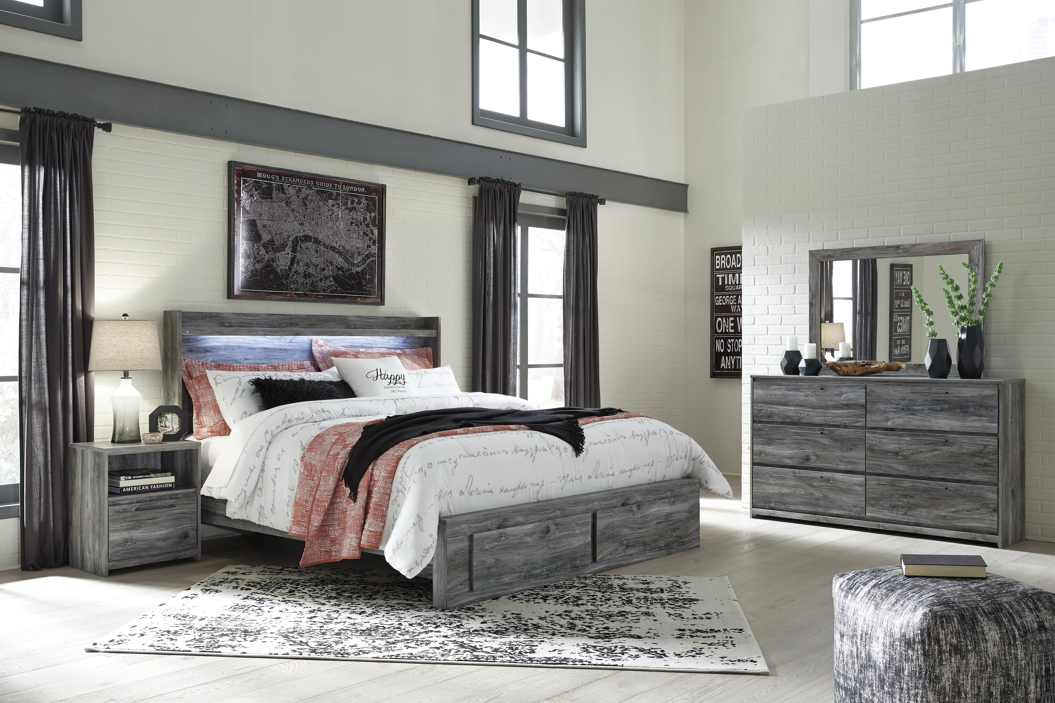 Baystorm Panel Bed Bedroom Set - Image 5