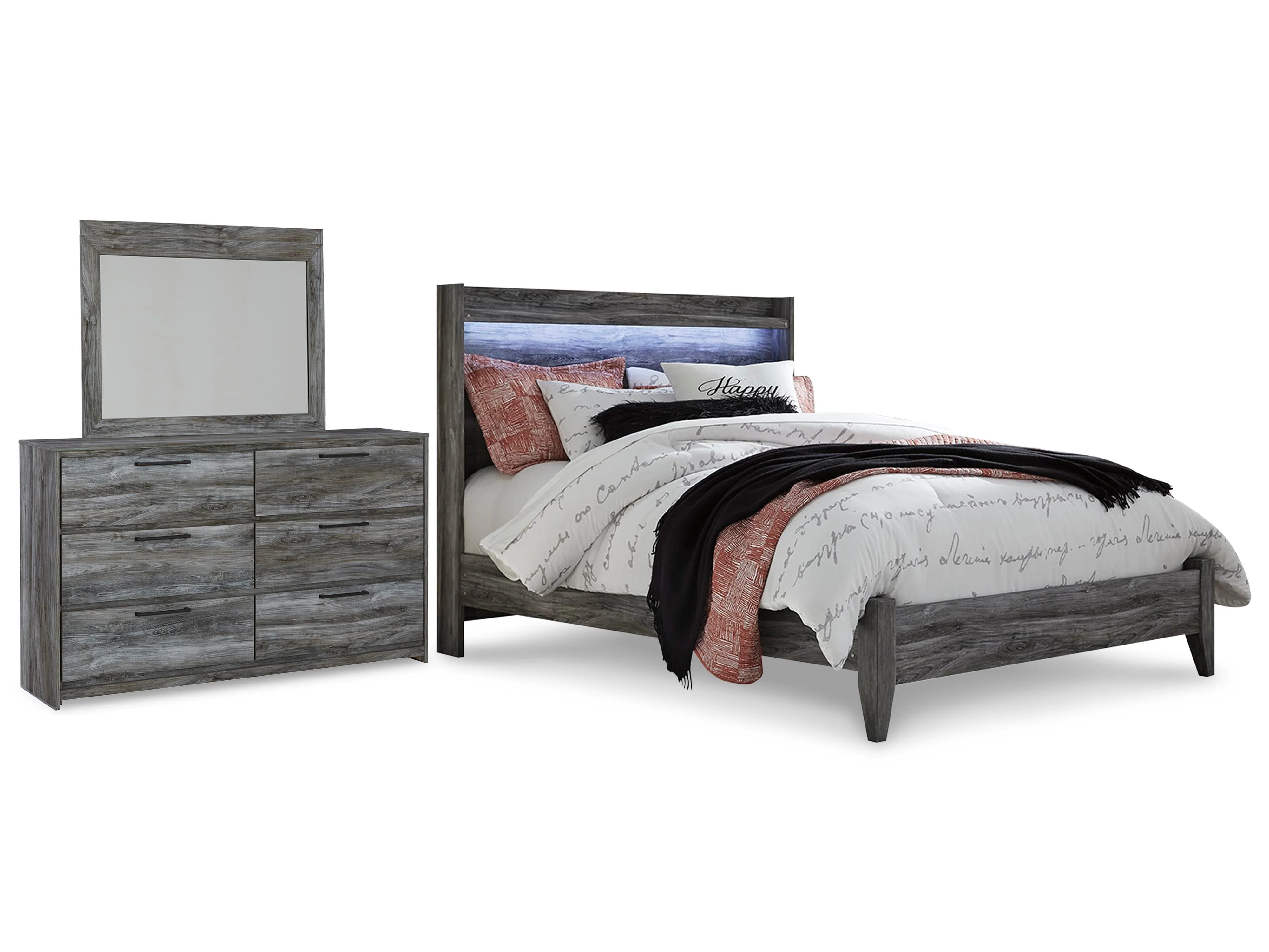 Baystorm Panel Bed Bedroom Set - Image 7