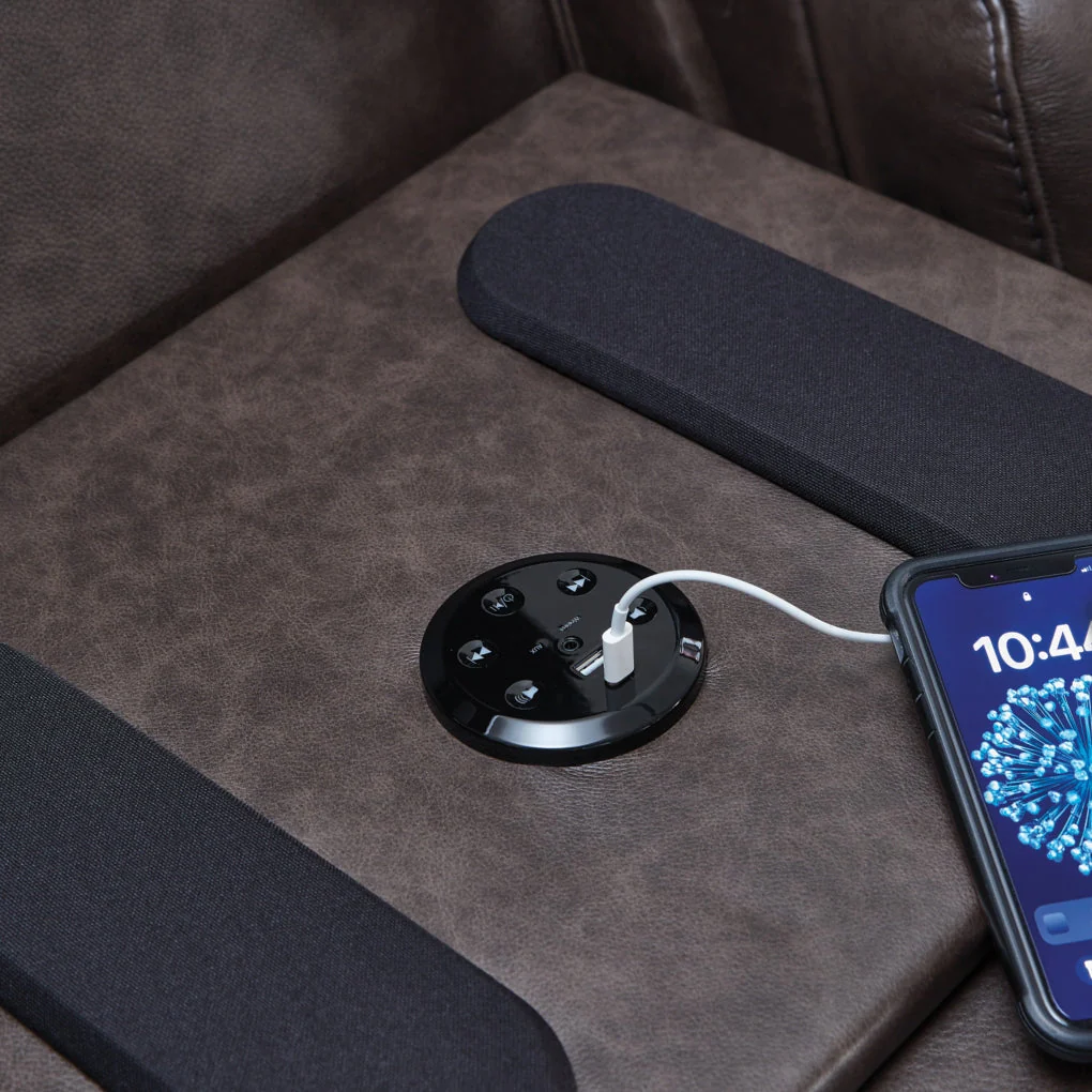 Beadel Power Reclining Sofa with Adjustable Headrest - Image 6