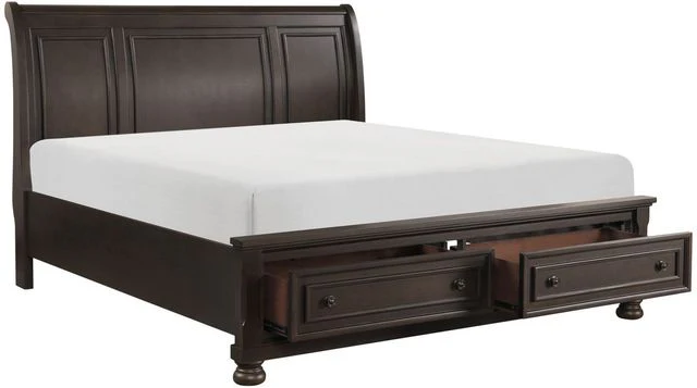 Begonia Grayish King Storage Bed - Image 3