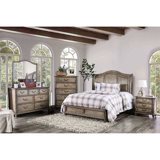 Belgrade Rustic Natural Nightstand - Image 2