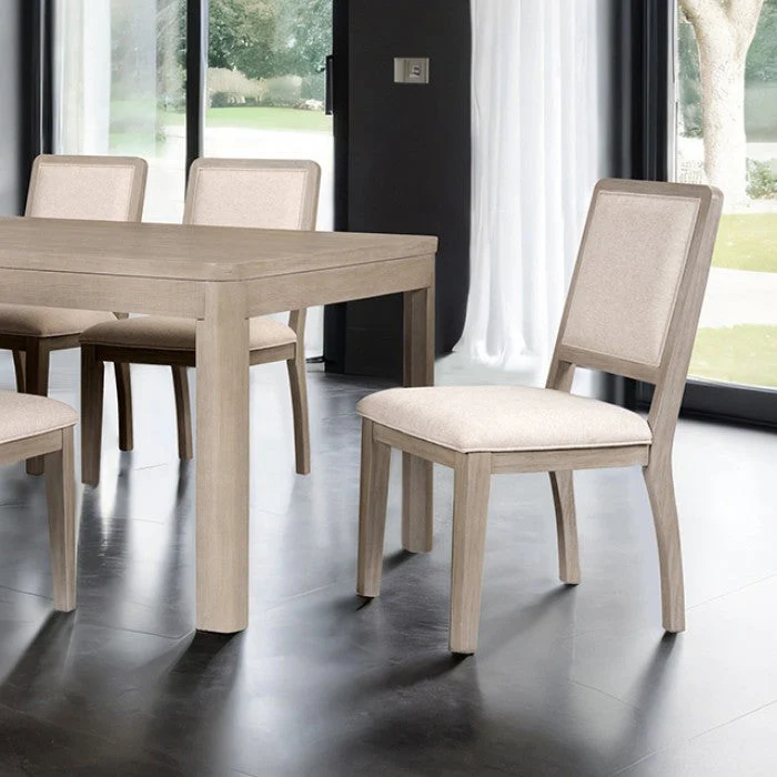 Belize Natural Oak Dining Table - Image 7