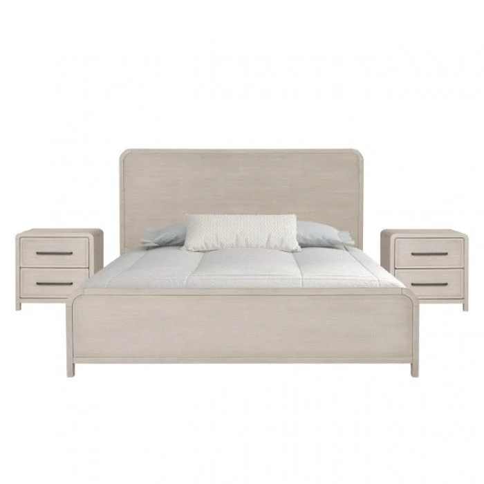 Belize Natural Oak Eastern King Bed - Image 4