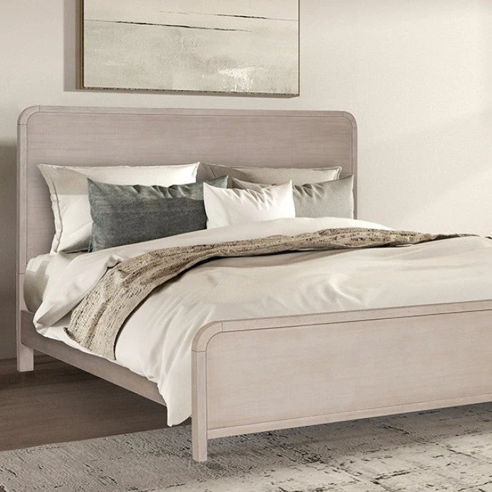 Belize Natural Oak Queen 4 Piece Bedroom Set - Image 2