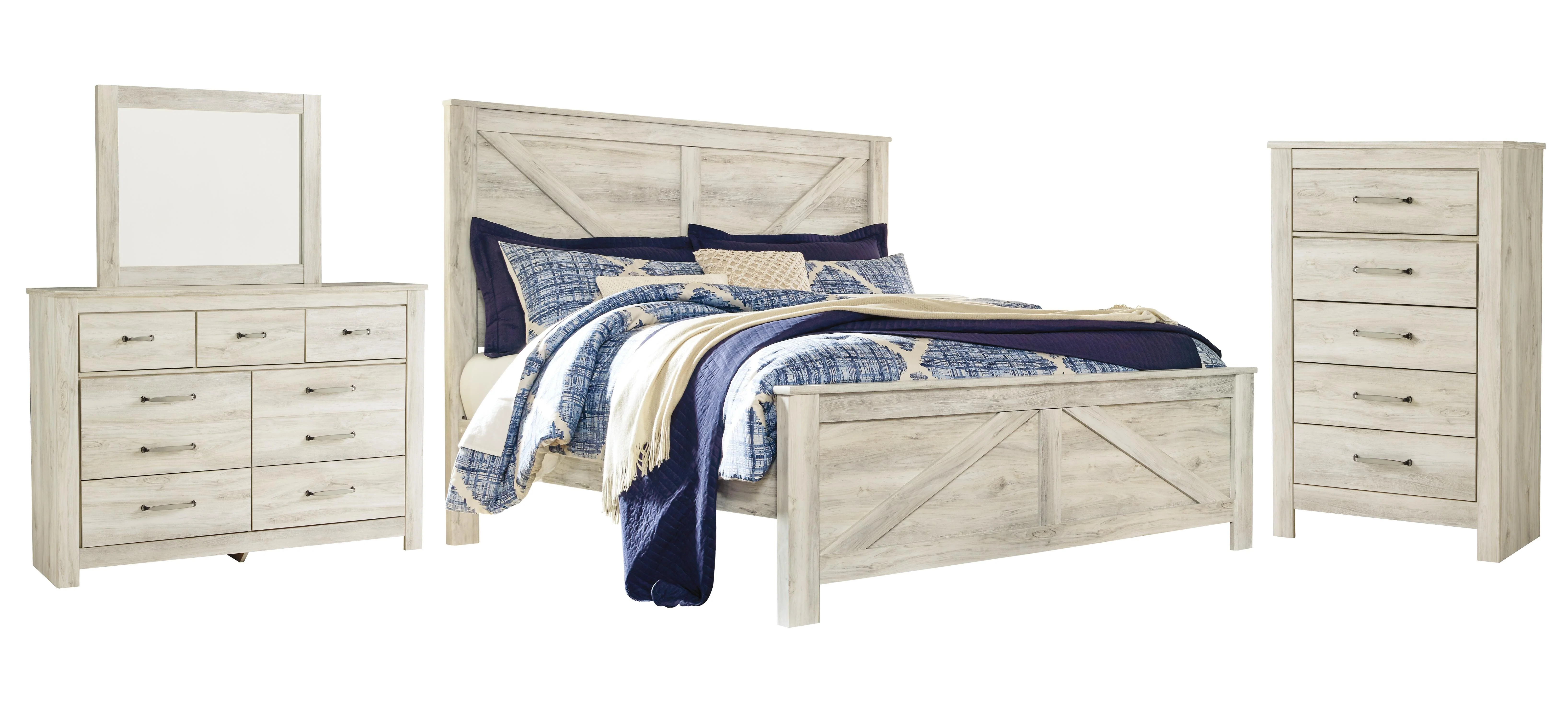 Bellaby Crossbuck Panel Bed Bedroom Set - Image 2