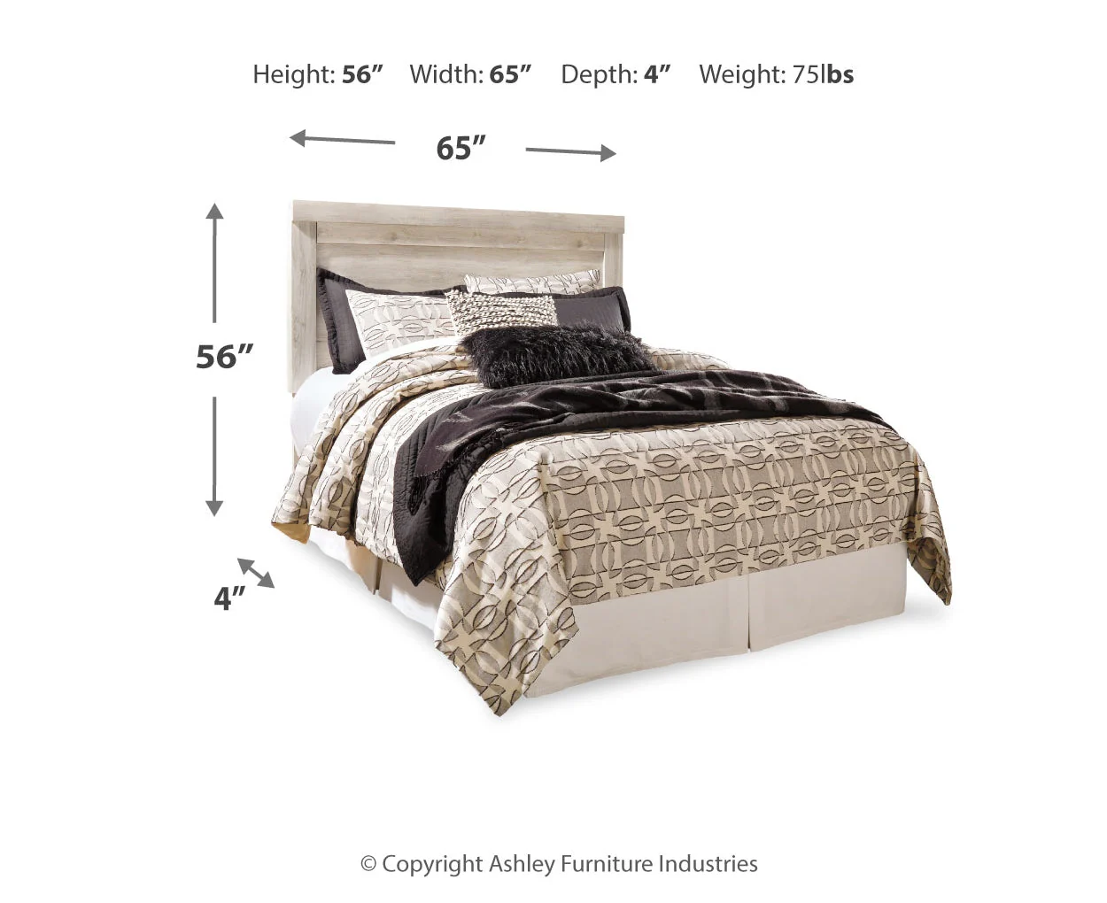Bellaby Panel Headboard - Image 8