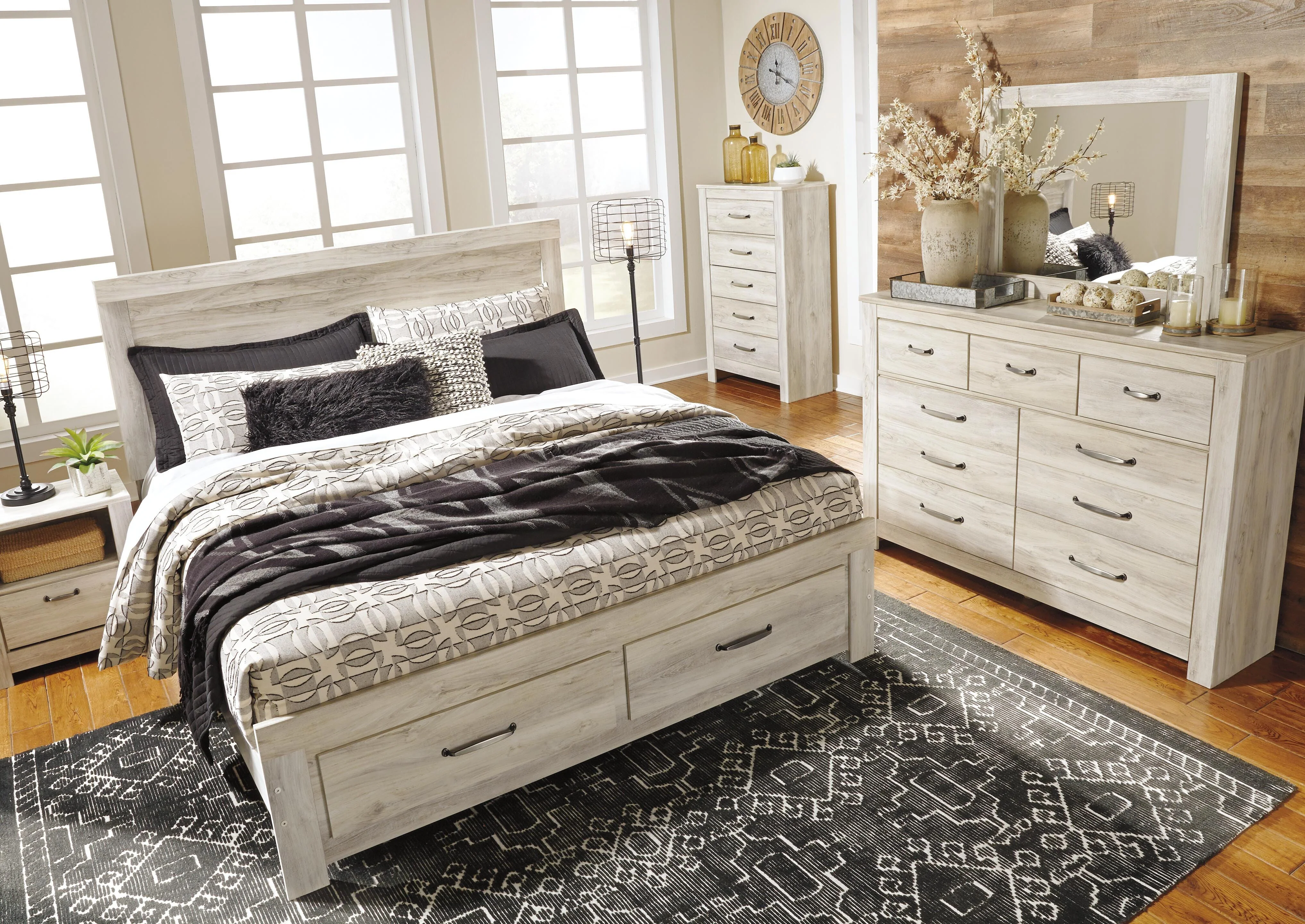 Bellaby Platform Bed with 2 Storage Drawers - Image 13