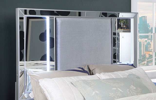 Belladonna Silver Queen Bed - Image 3