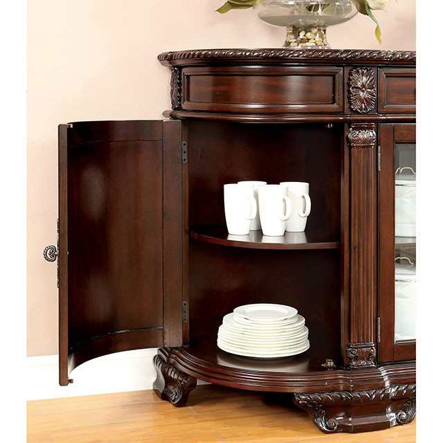 Bellagio Brown Cherry Server - Image 2