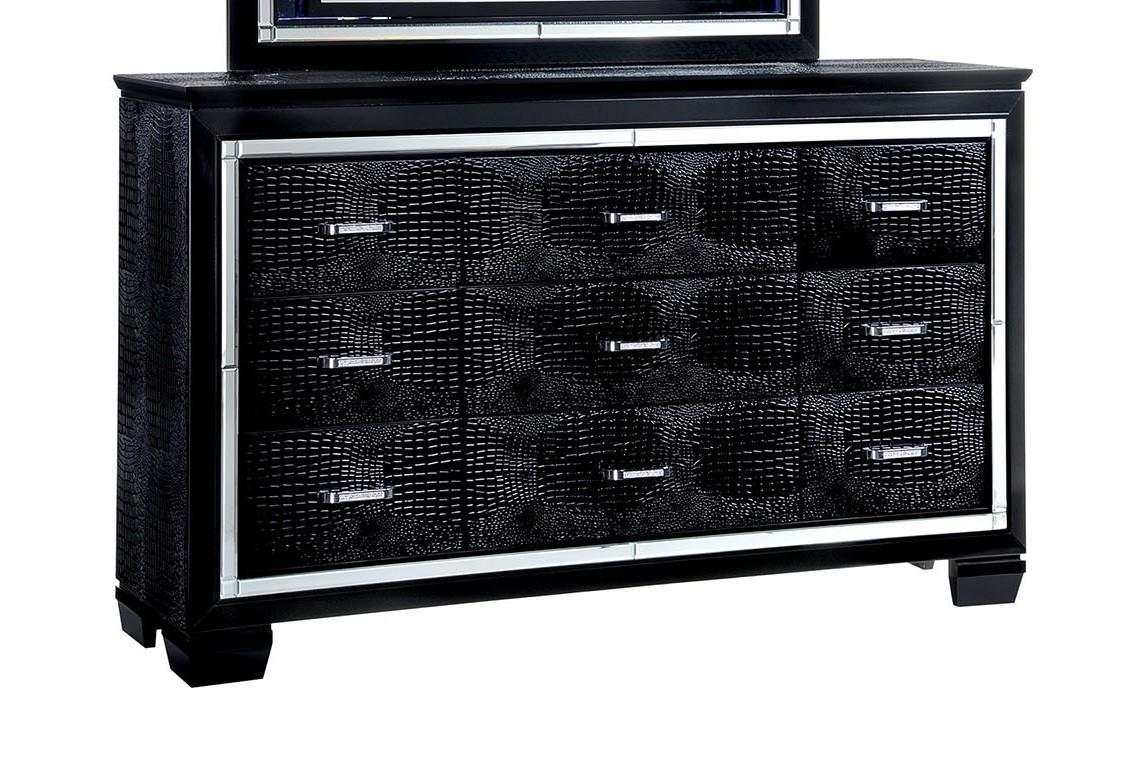 Bellanova Black 4pc Queen Bedroom Set - Image 5